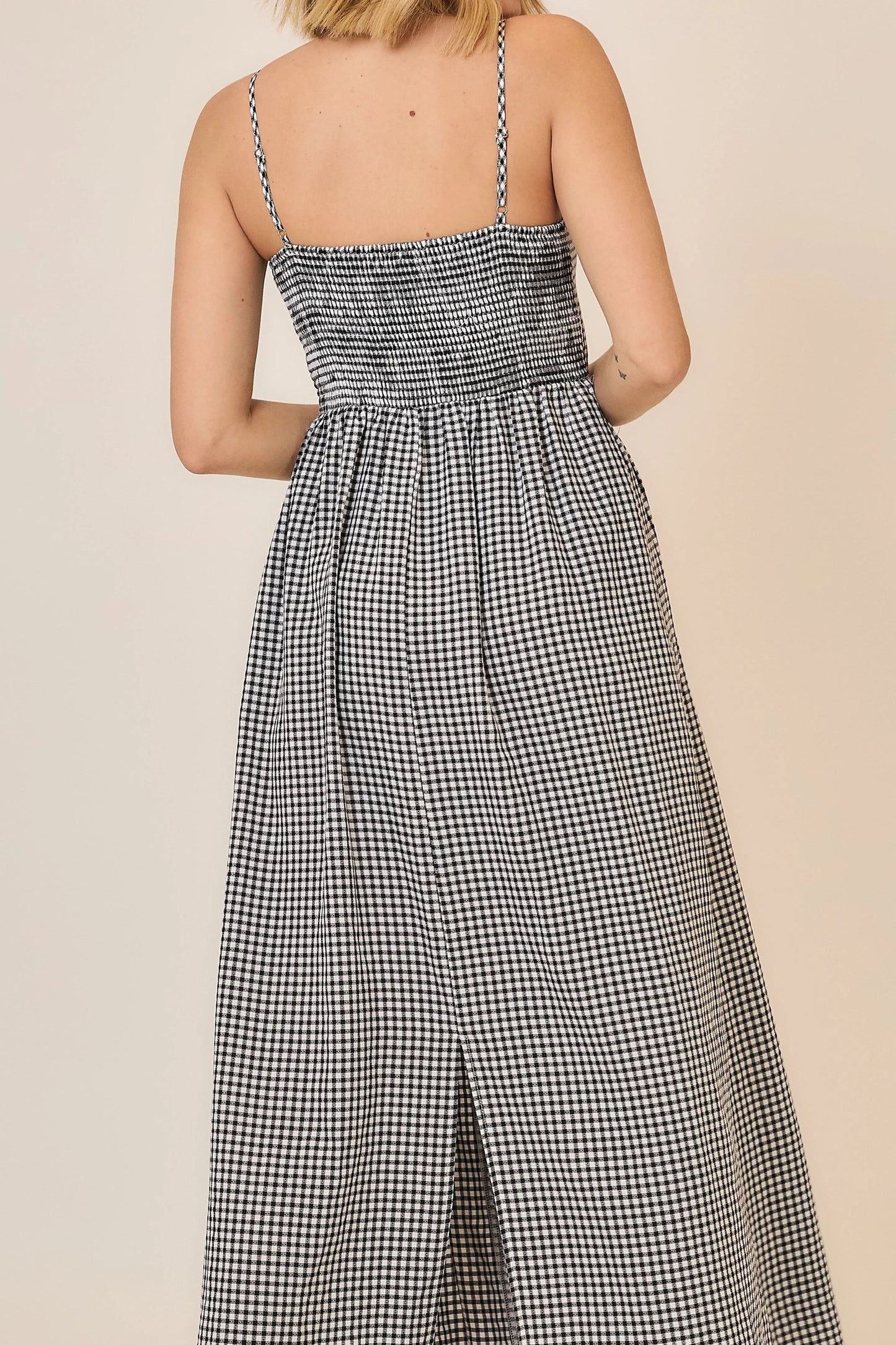 Genoa Gingham Dress