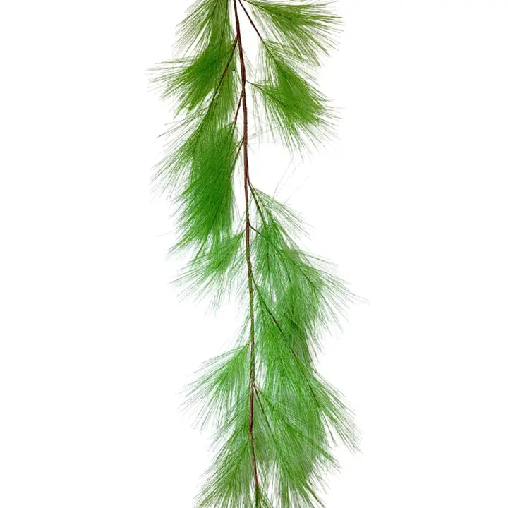 Wispy Eastern Pine Christmas Garland 72"