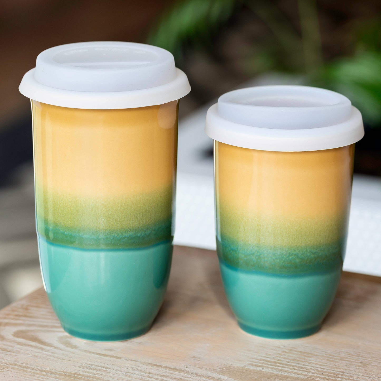Savannah Ceramic Travel Cup 12oz | Reusable Coffee Cup