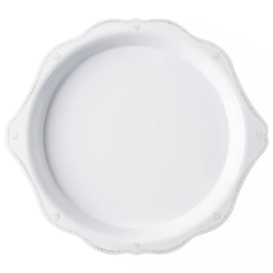 Berry & Thread Melamine 17 inch Platter - Whitewash