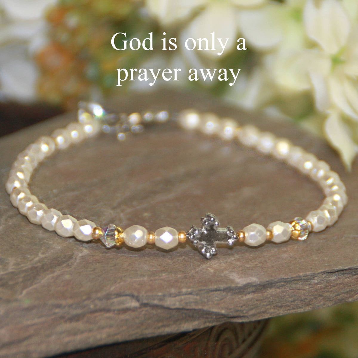 God is only a Prayer away Scripture Jewelry