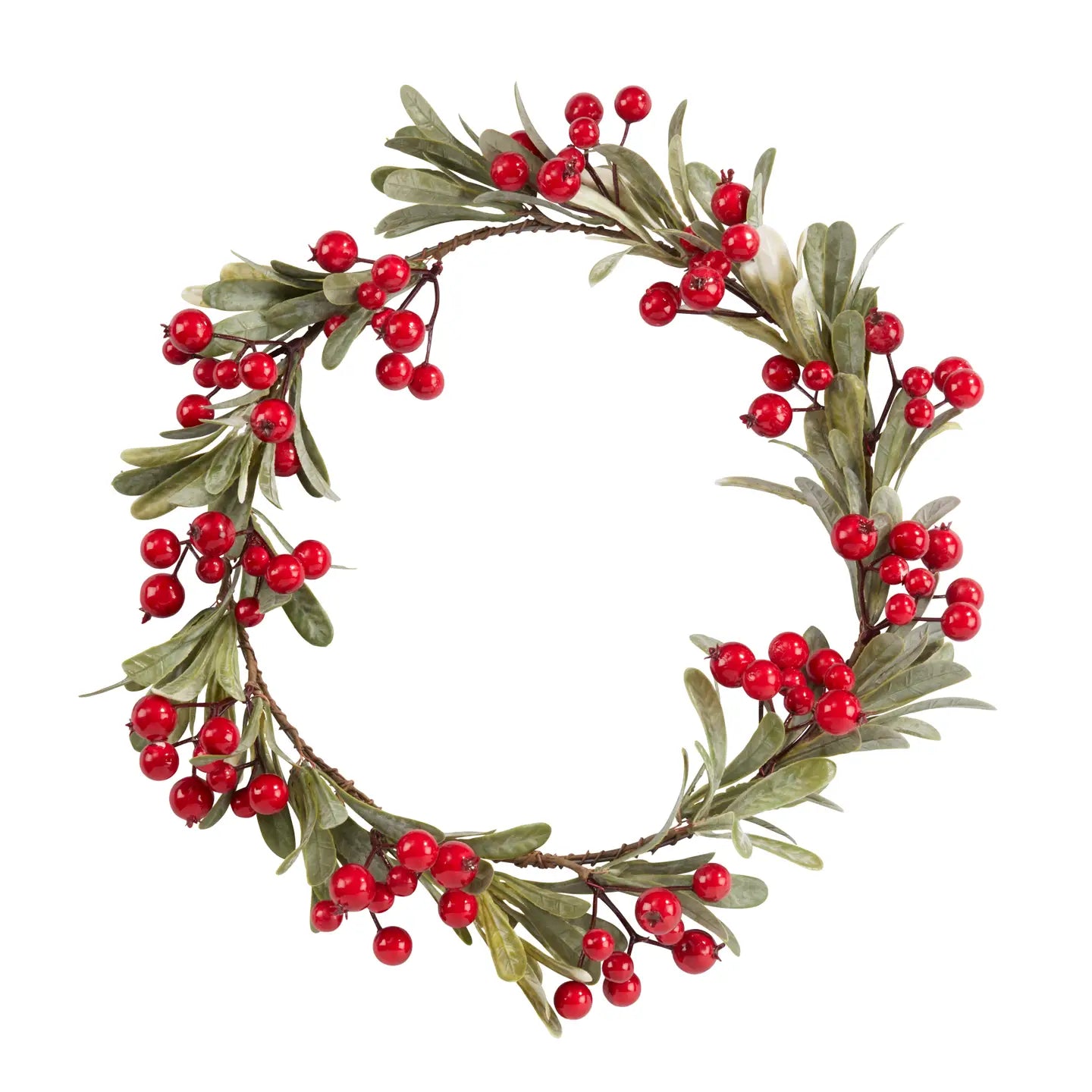 Crimson Cheer Red Berry Wreath