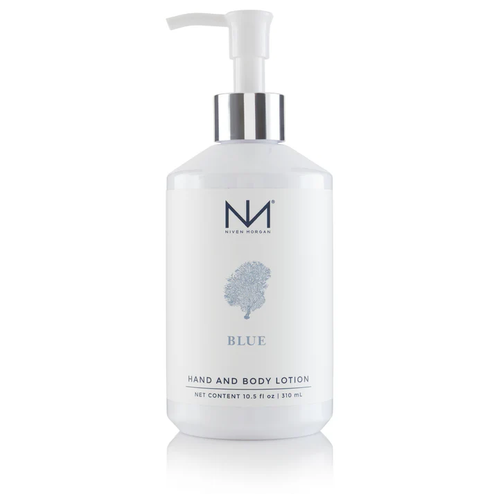 Niven Morgan Hand and Body Lotion Blue