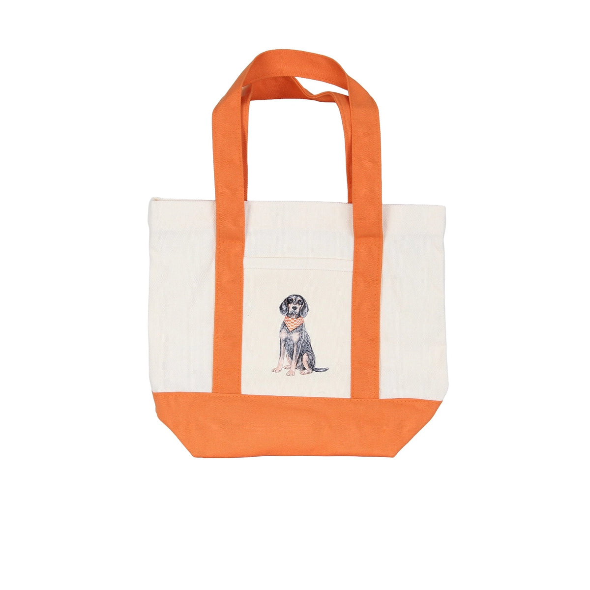 Sitting Watercolor Bluetick Coonhound Tote
