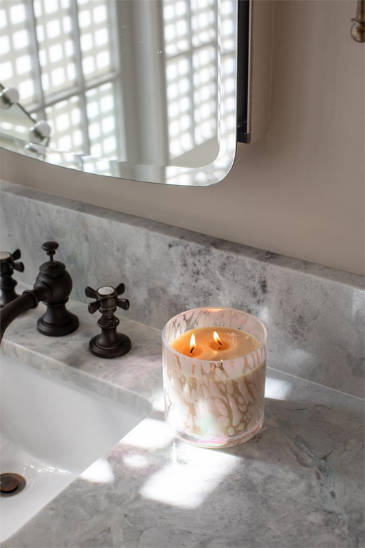 Sweet Grace Leopard Large Candle