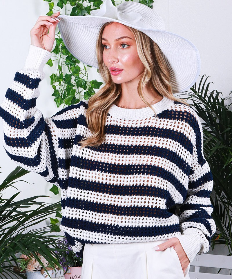 Crochet Pullover Sweater
