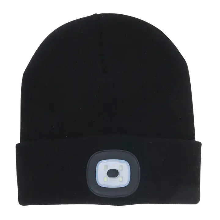 Night Scope Black LED Beanie