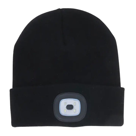 Night Scope Black LED Beanie