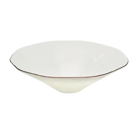 Skyros Cantaria White Centerpiece Bowl