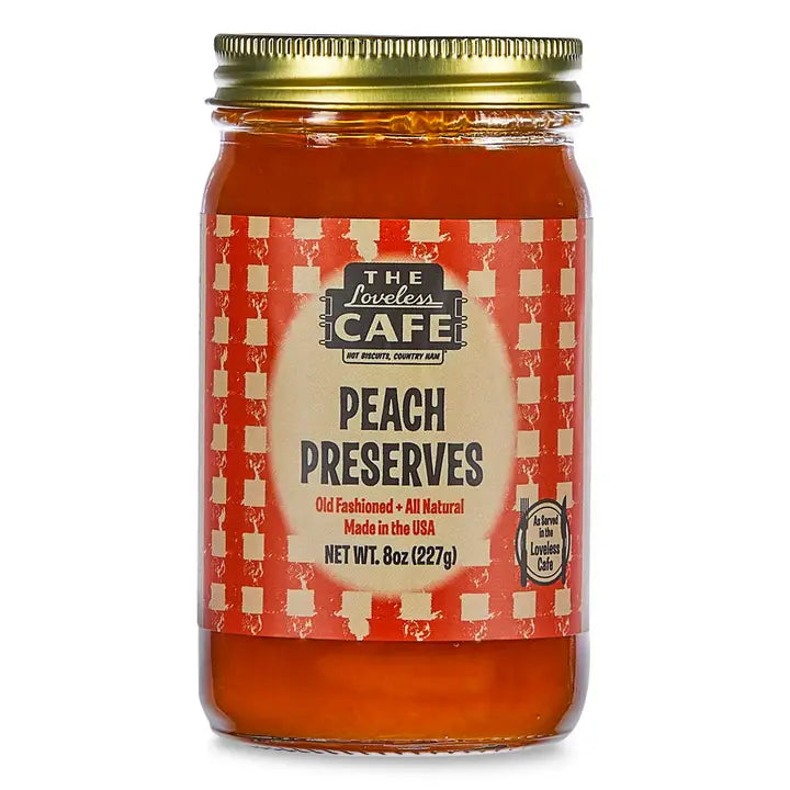 Loveless Cafe Peach Preserves 8oz