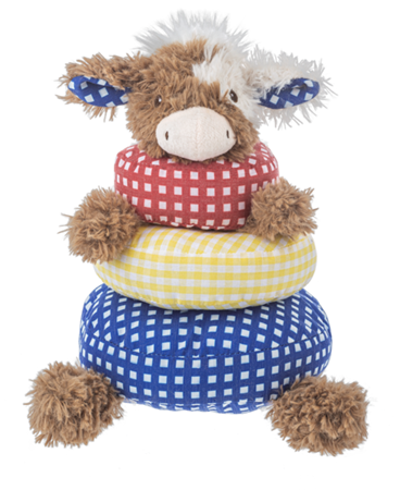 Plush Stacker Cow