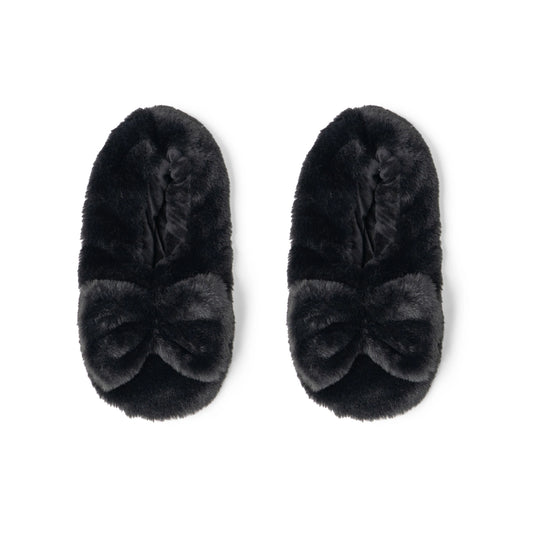 Black Heated Slippers