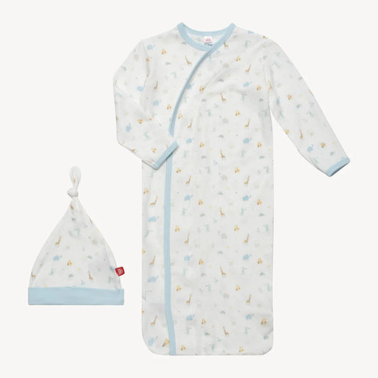 Magnetic Me - Blue Gown & Hat Set - Little Bitty Pretty One