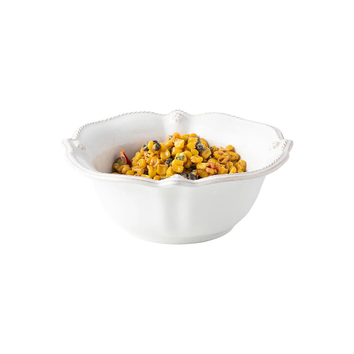 Berry & Thread Flared Cereal Bowl - Whitewash