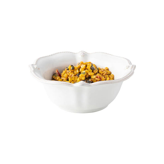 Berry & Thread Flared Cereal Bowl - Whitewash