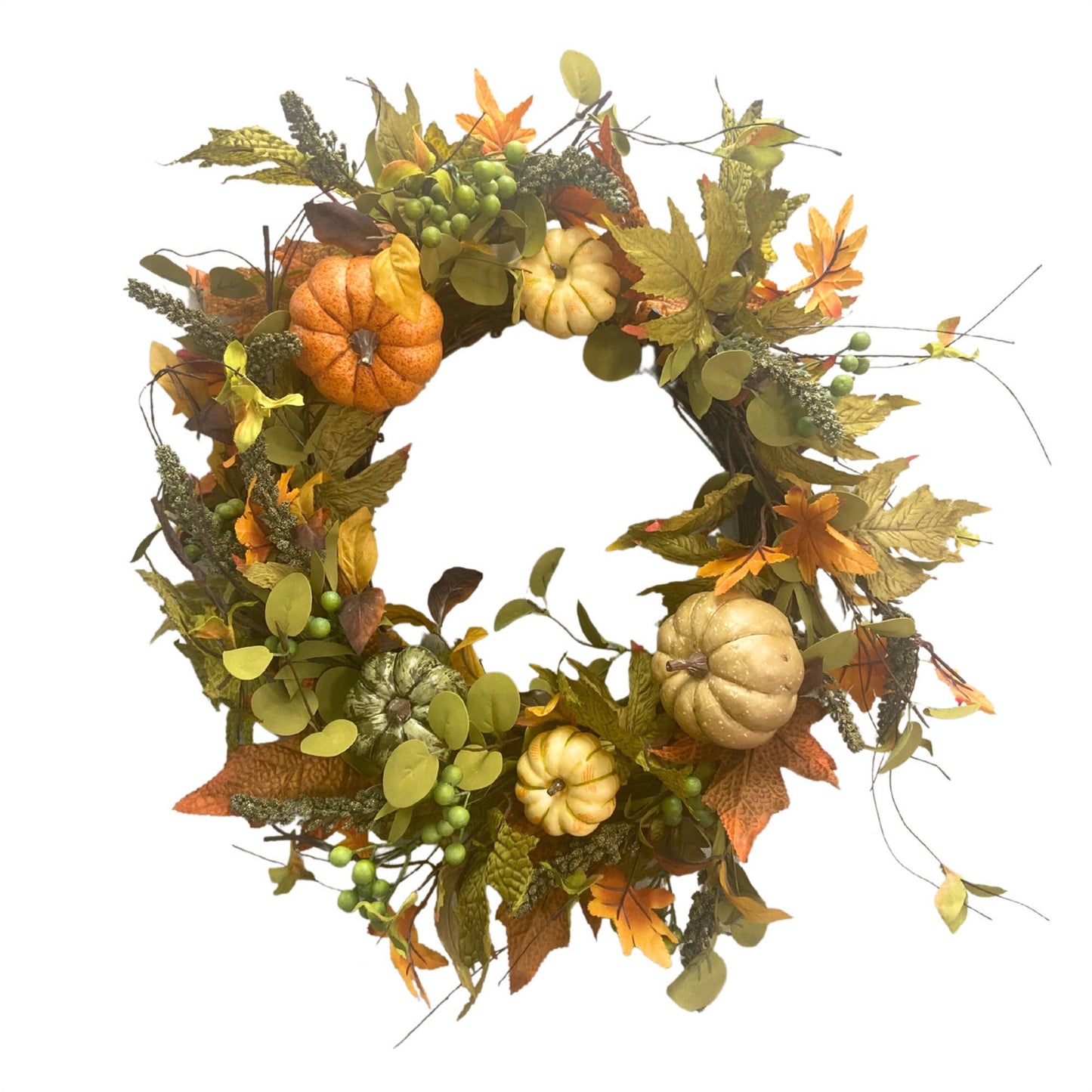 Take Me To The Pumpkin Patch Fall Wreath 22"