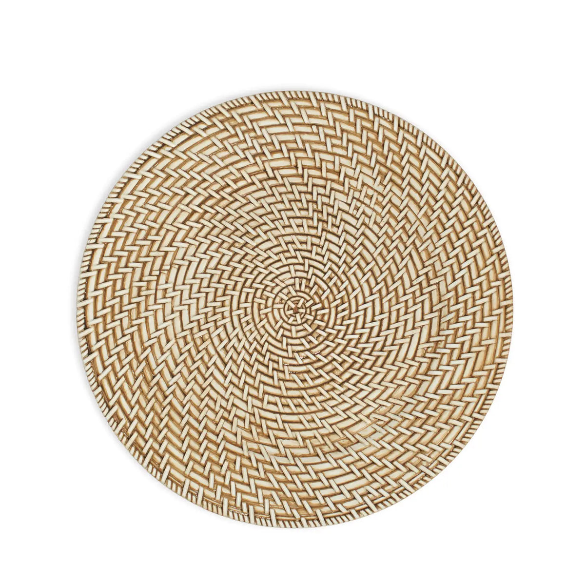 Emery Basket Weave Charger