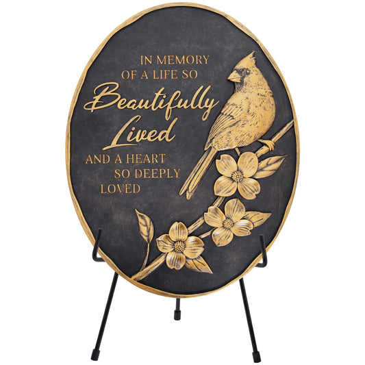 "Beautifully Lived" Marker with Easel 14645