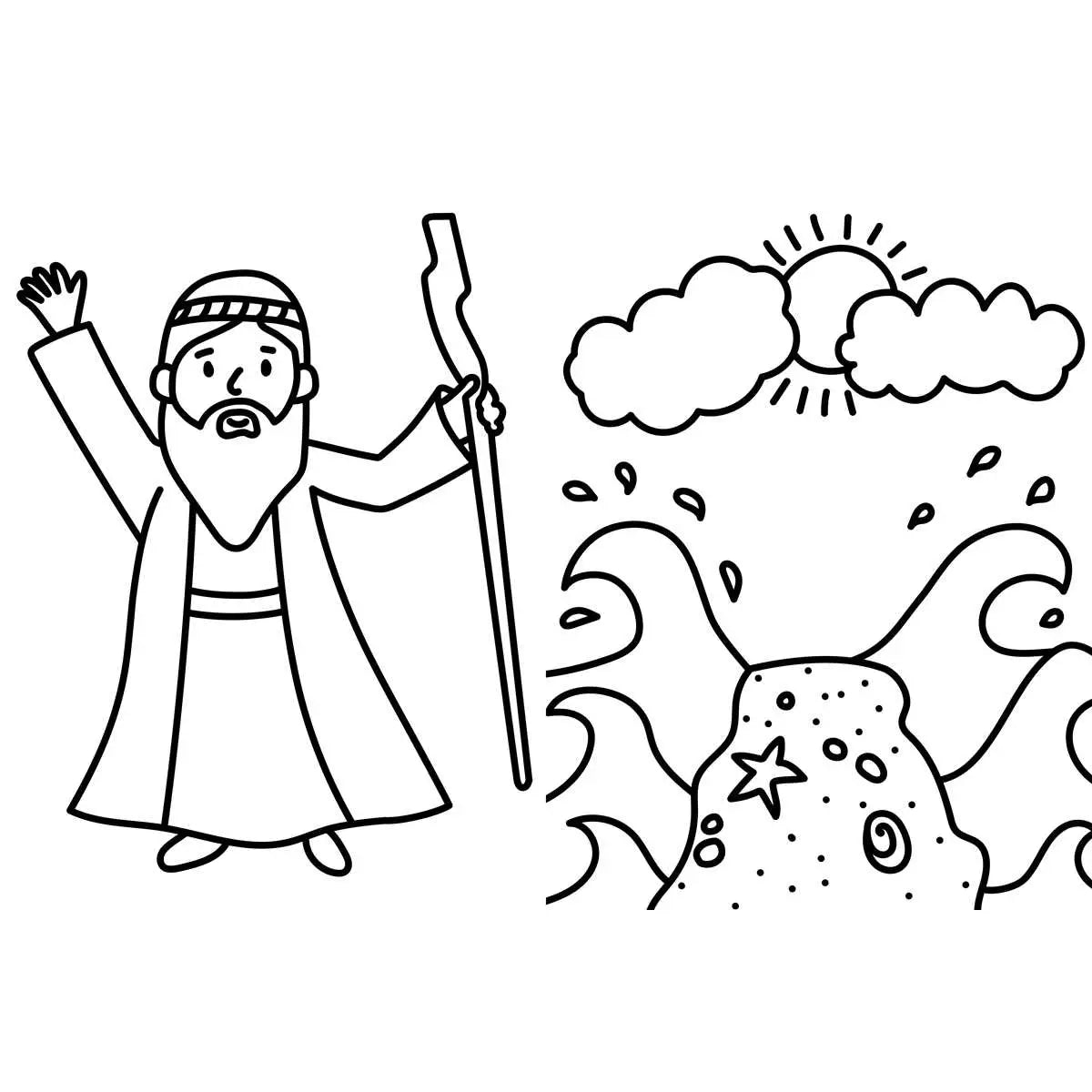 My First Big Book Of The Bible  - Coloring Book