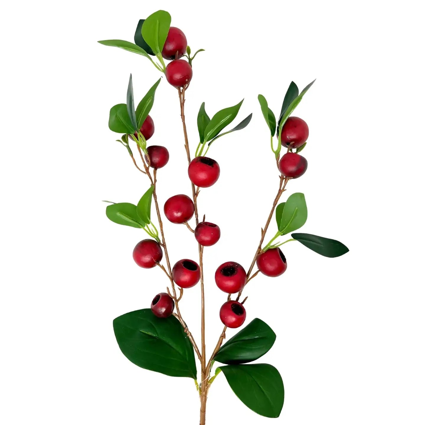 Pod Berry Spray 33" - Deep Red