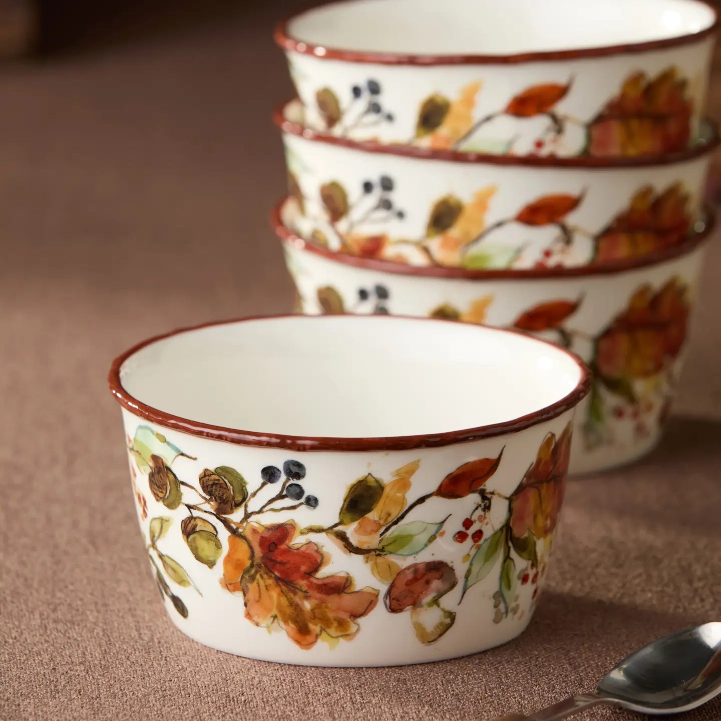 Autumn Meadows Cereal Bowl 5.25" X 3"