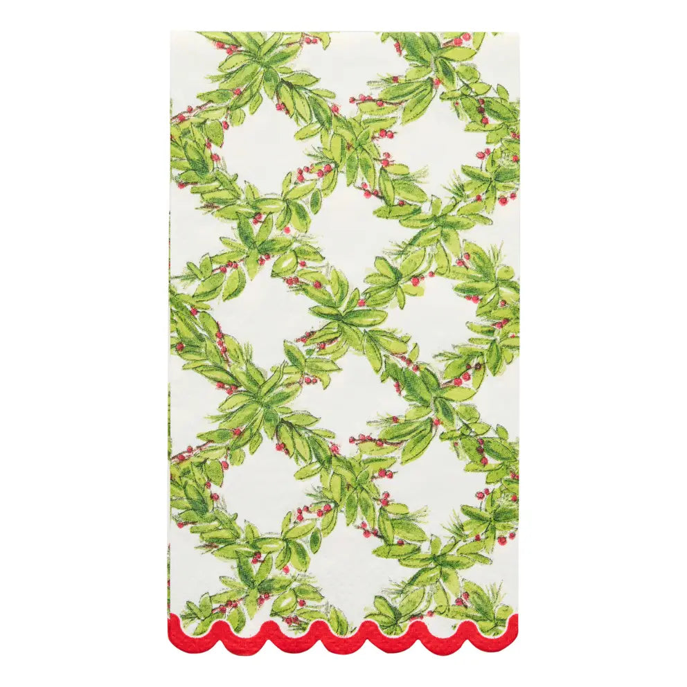 Holly Berry Guest Towels