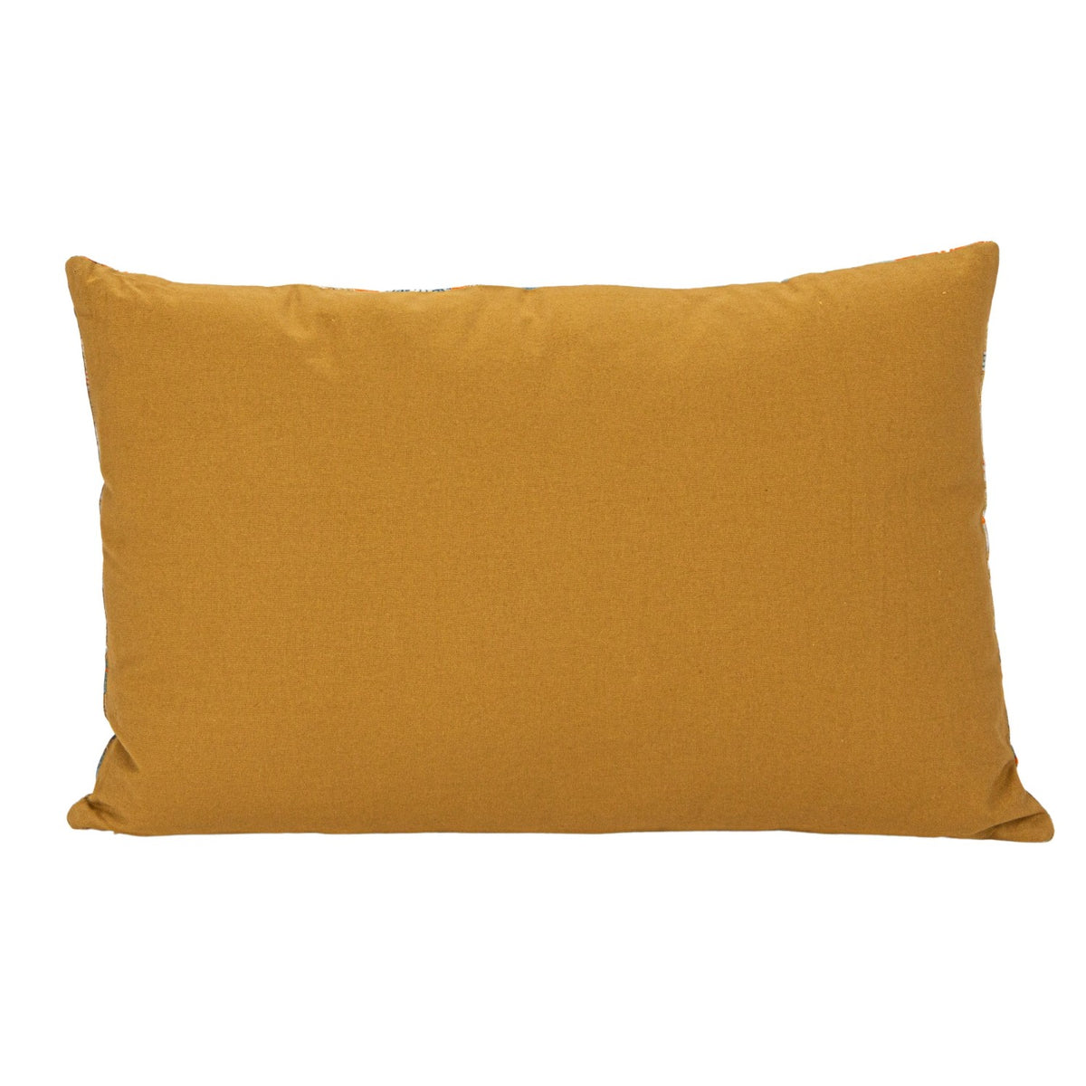 24"L x 16"H Cotton Velvet Printed Lumbar Pillow