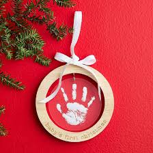 Baby's First Christmas Keepsake Handprint Ornament