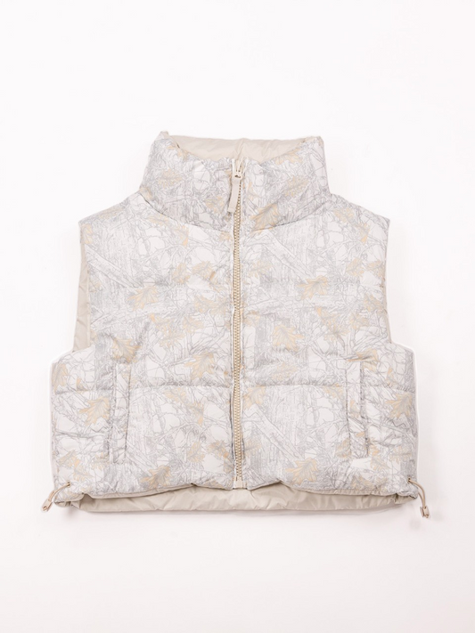 Camo White Vest