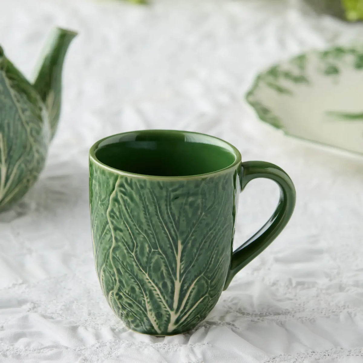 Le Jardin Cabbage 3-D Mug