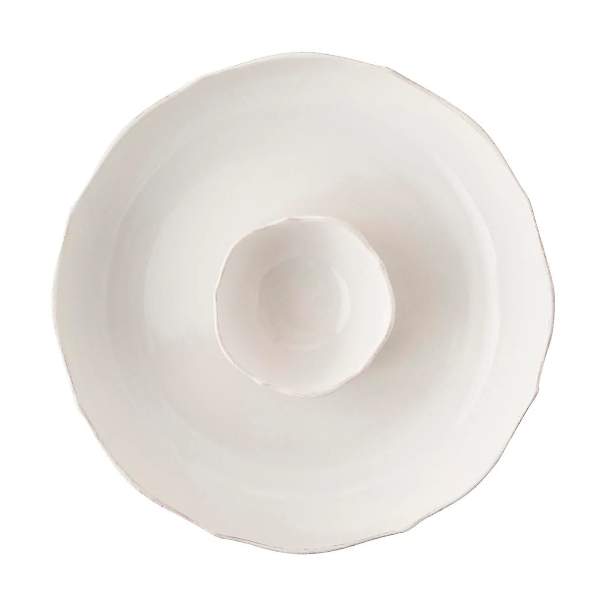 Berry & Thread  Chip and Dip - Whitewash