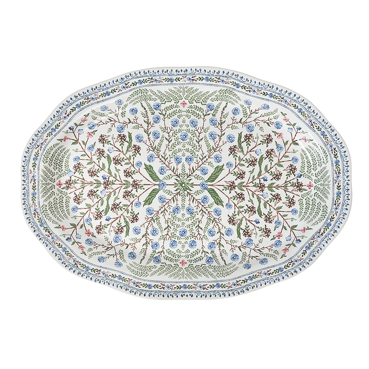 Villa Seville 17 inch Platter  Chambray