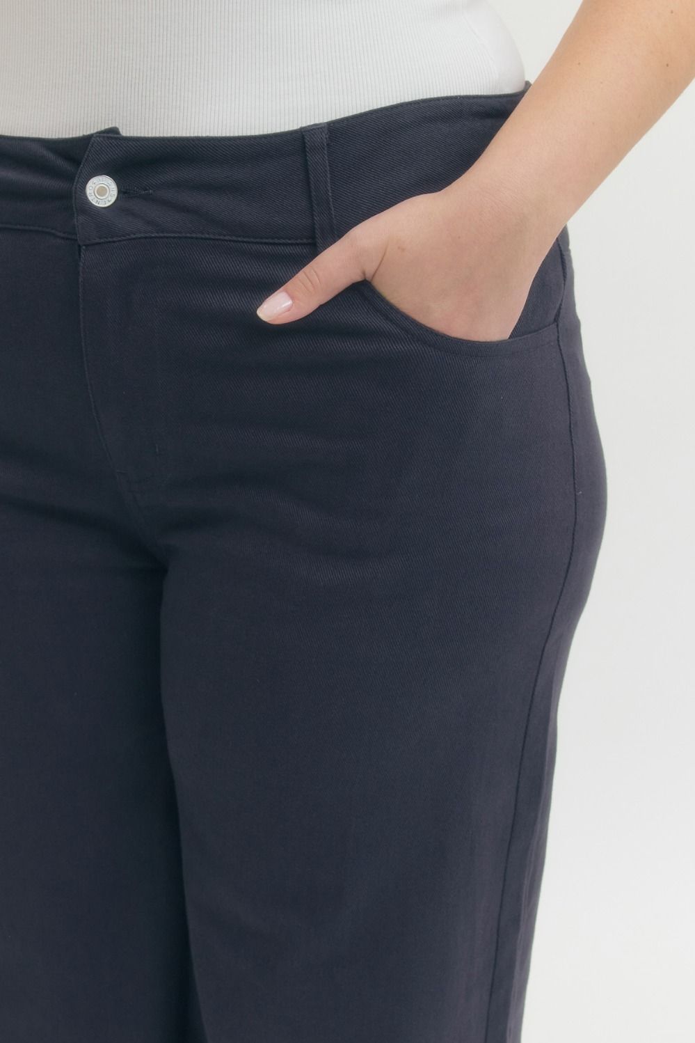 Navy Ankle Pants