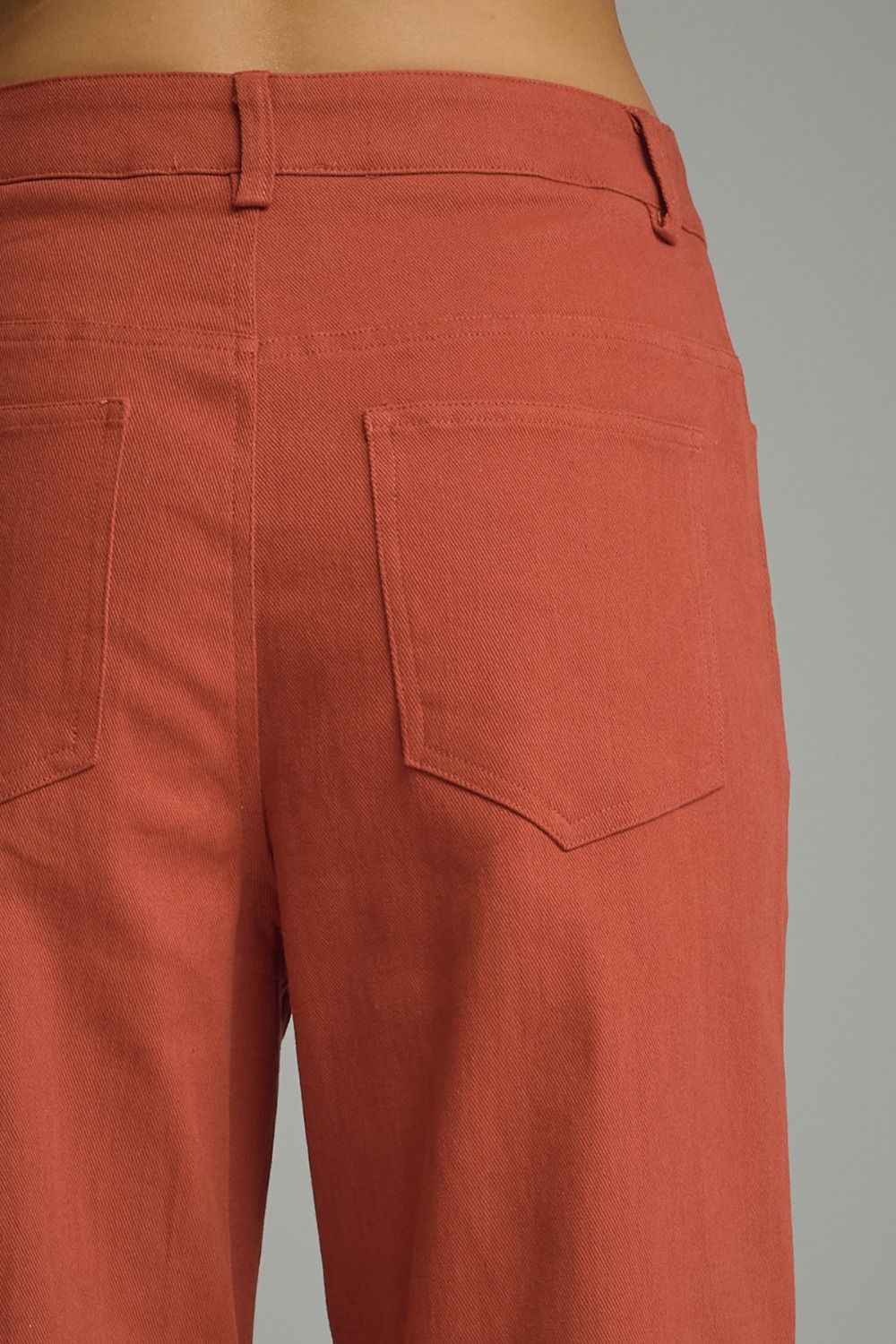 Wide Leg Rust  Pants