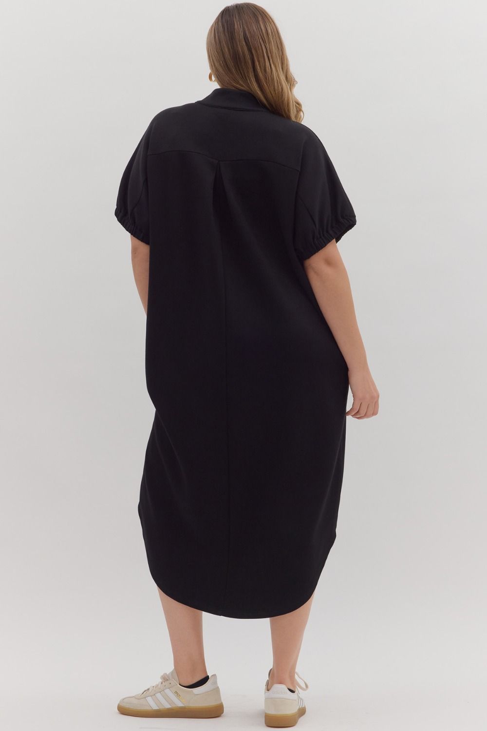 Midnight Beauty Midi Dress