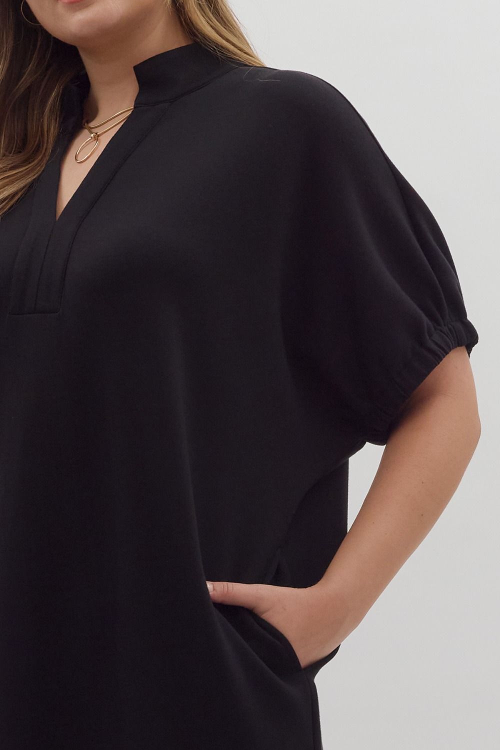Midnight Beauty Midi Dress