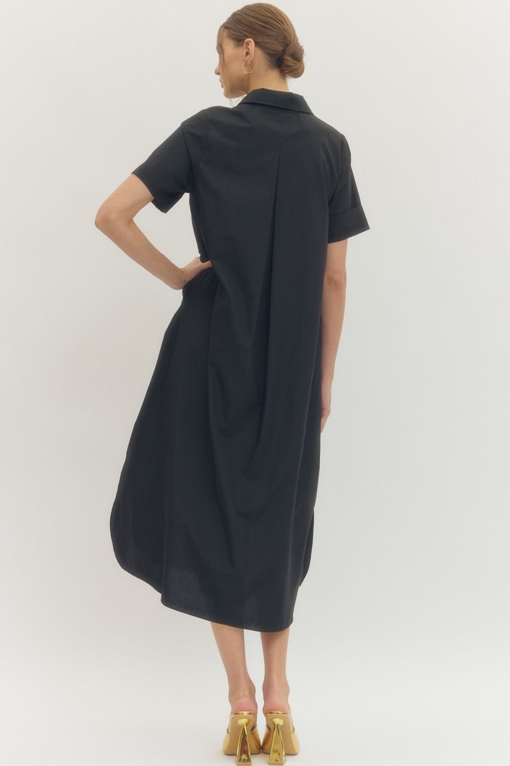 Black Midi Dress