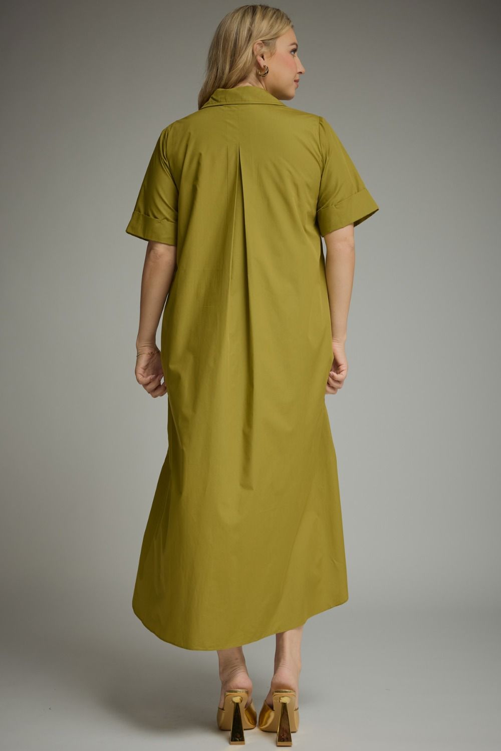 Martini Olive Midi Dress