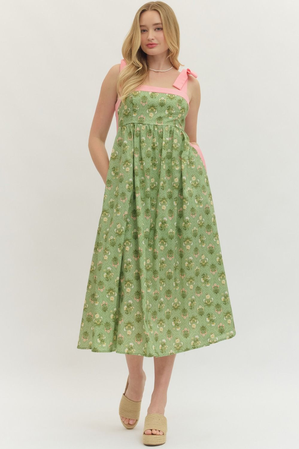 Botanical Beauty Midi Dress