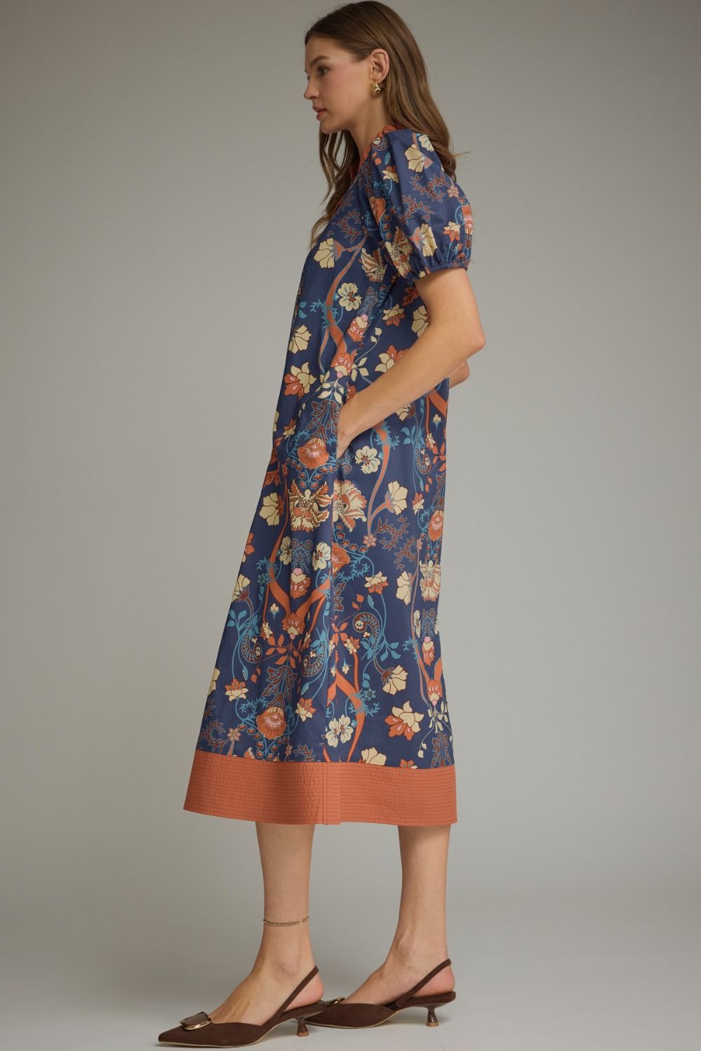Fall Beauty Midi Dress