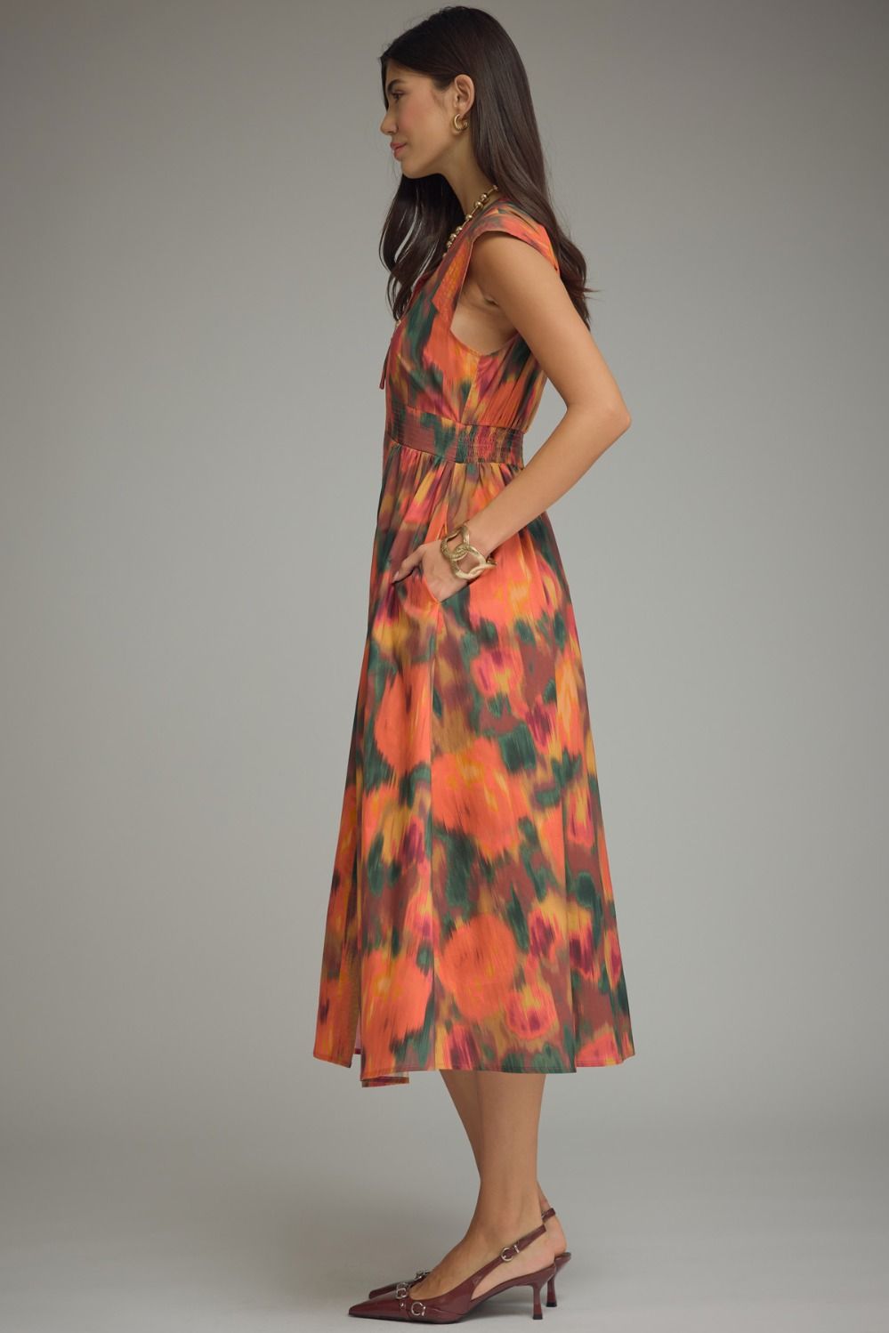 Artful Beauty Midi Dress