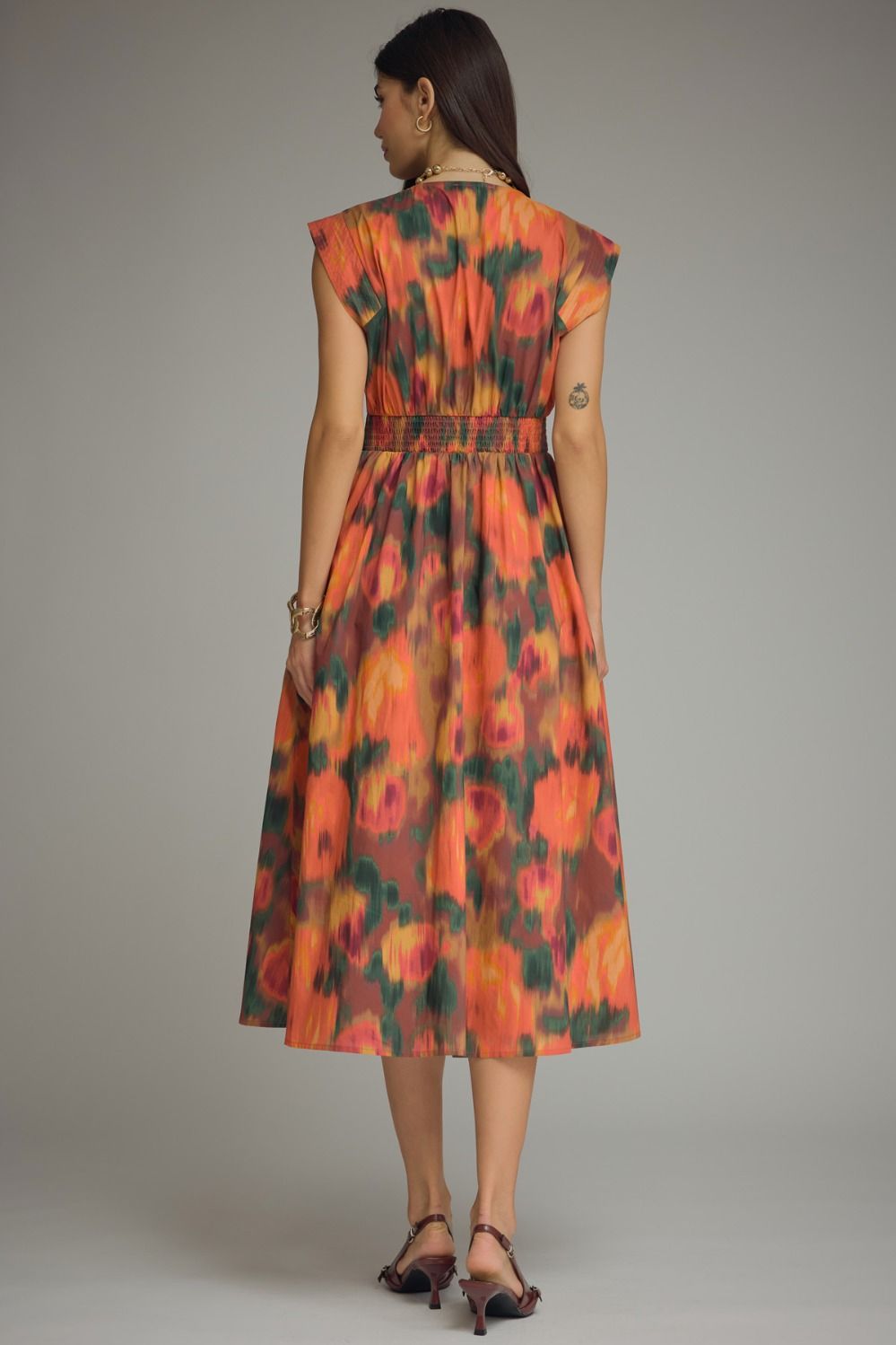 Artful Beauty Midi Dress
