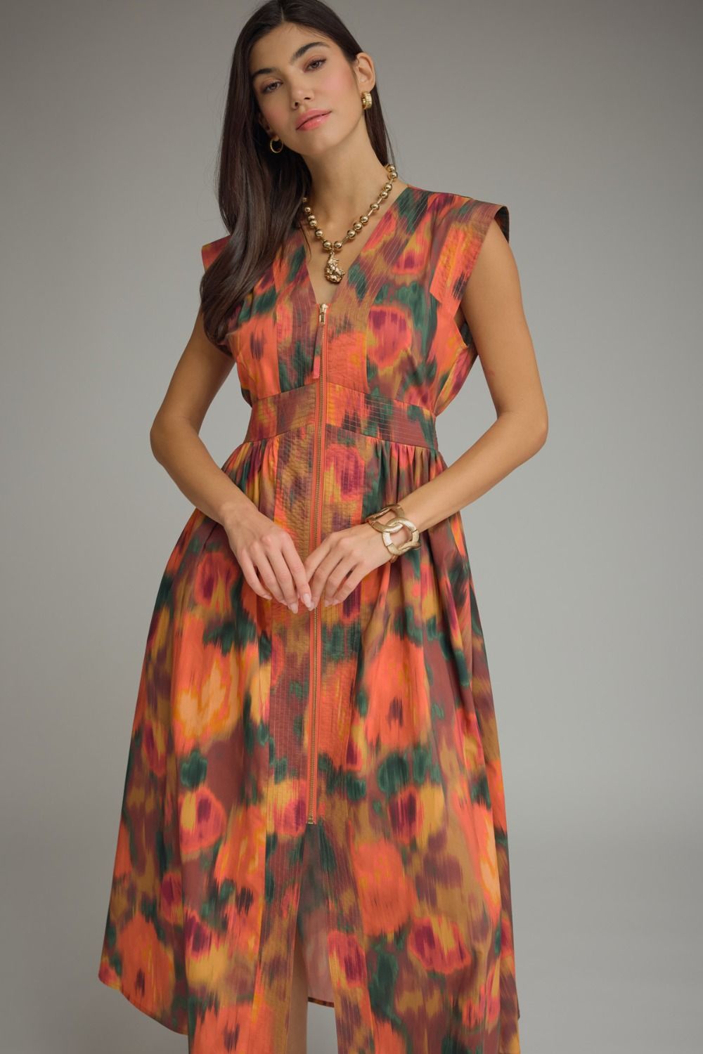 Artful Beauty Midi Dress