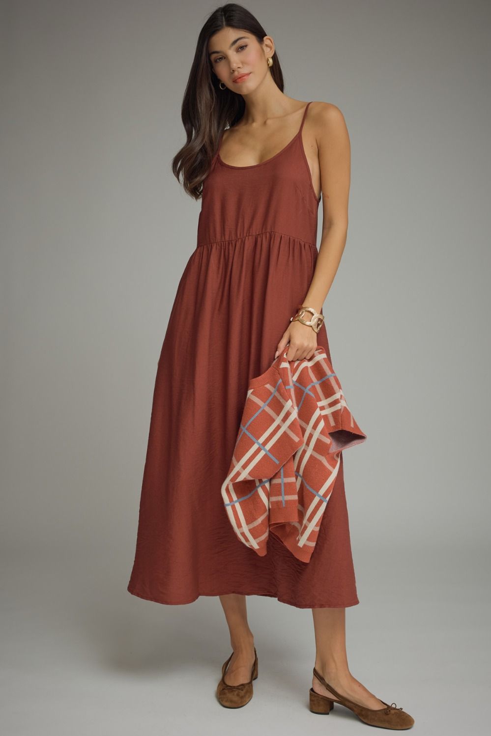 Harvest Harmony Midi Dress Set