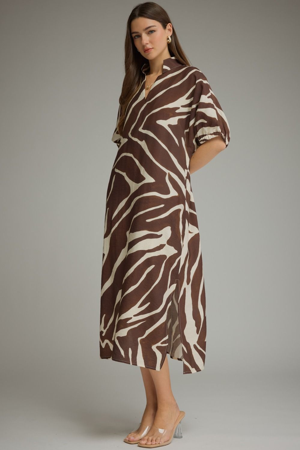 Burnetts Brown  Dress