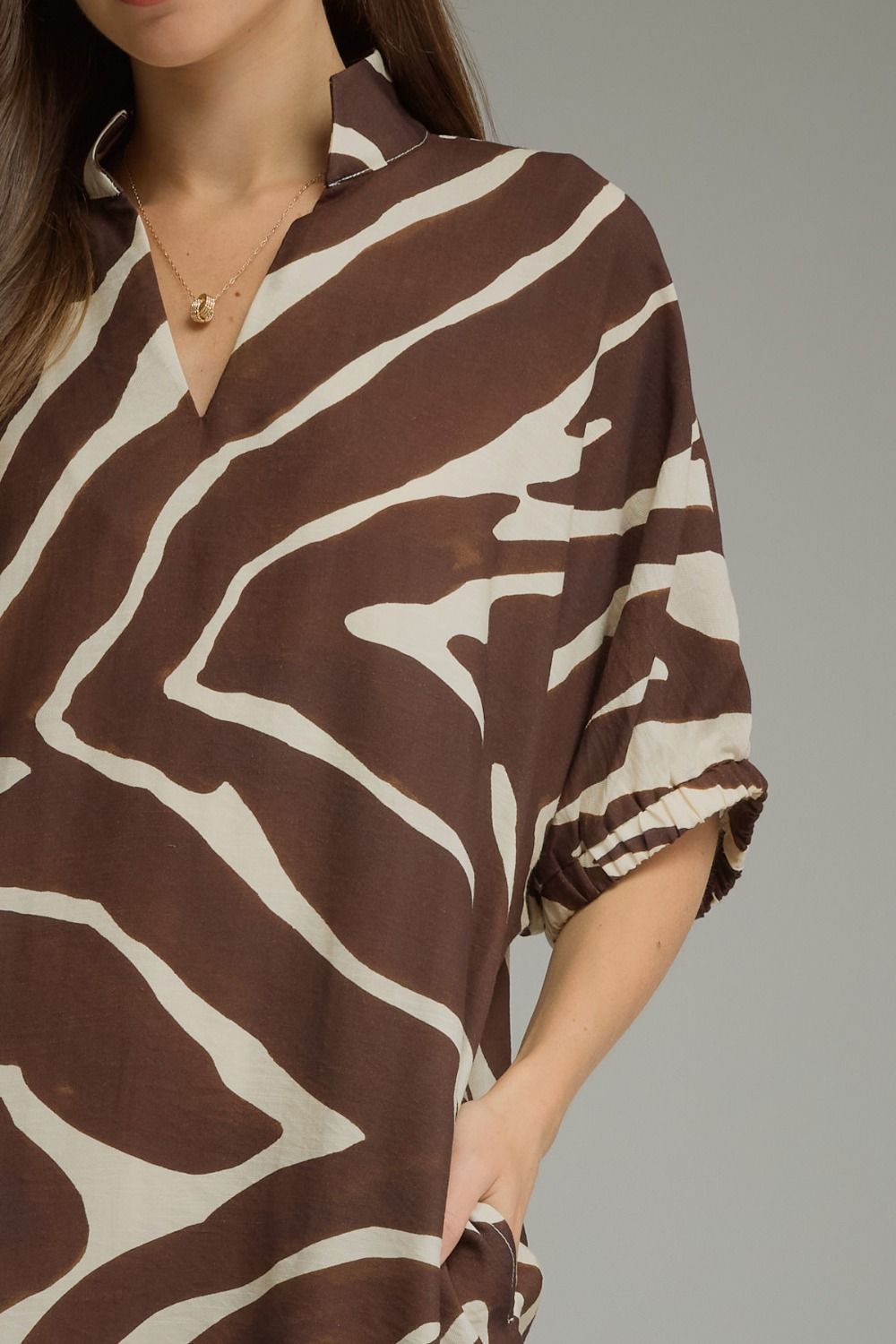 Burnetts Brown  Dress