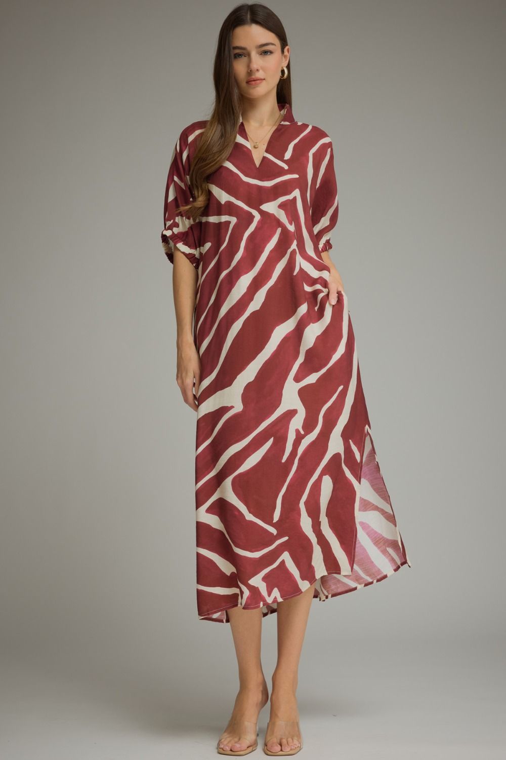 Lizzie Merlot Dress