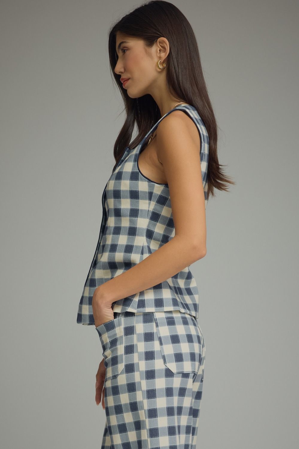 Bluebell Beauty Gingham Set