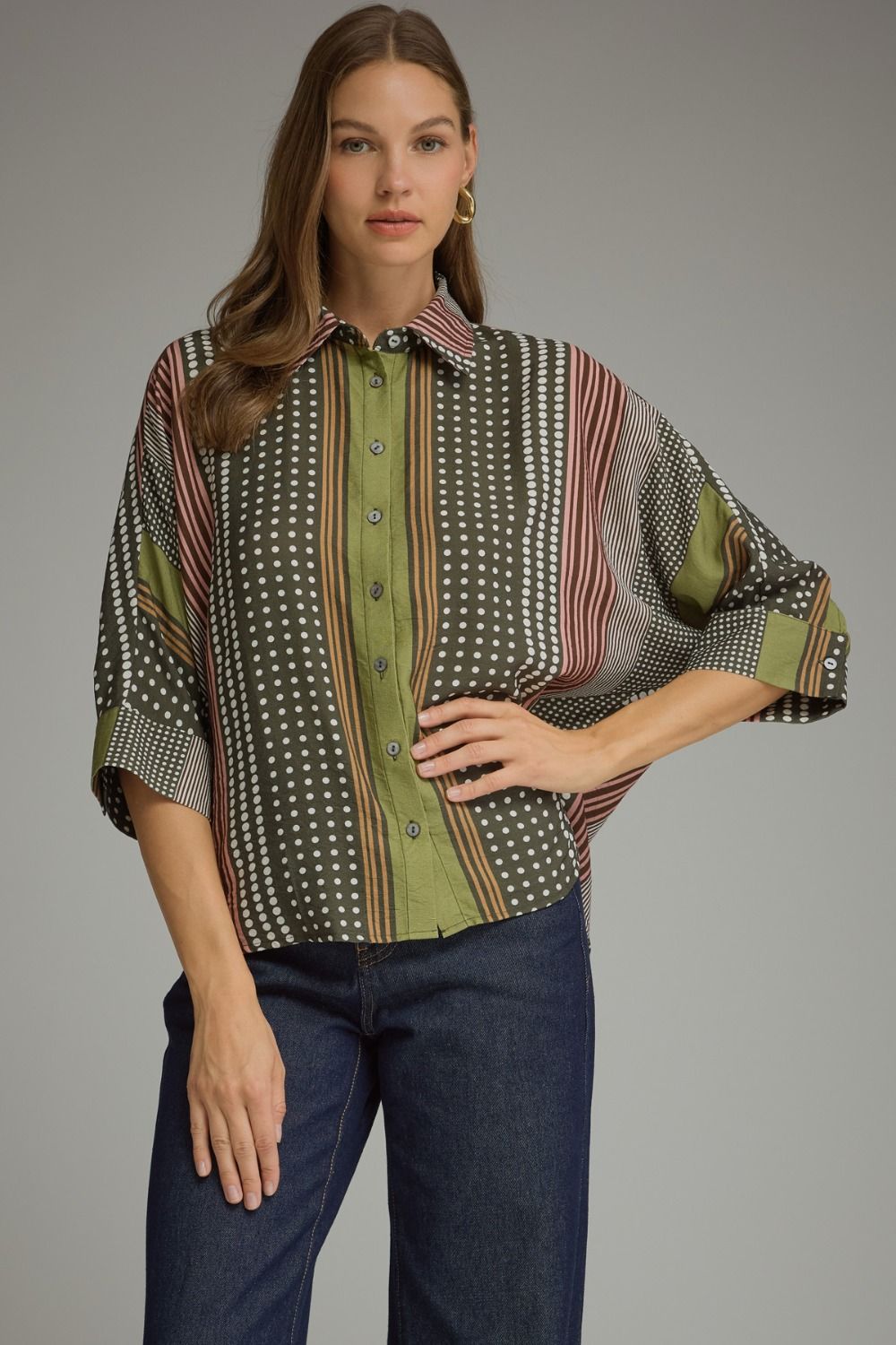 Arianna Loose Fit Blouse