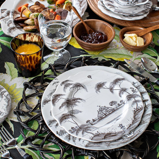 Country Estates Dessert/Salad Plate  Flint Gray
